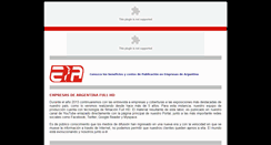 Desktop Screenshot of empresasdeargentina.com